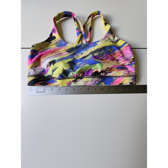 Lululemon Sports Bra Women's 12 Multicolor - Picture 5 of 6